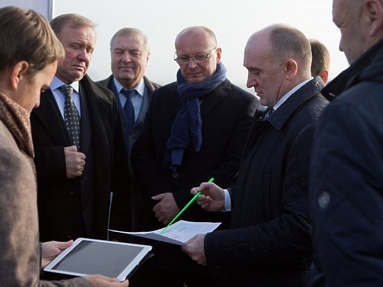 Губернатор Борис Дубровский посетил строящийся индустриальный парк «Малая Сосновка»
